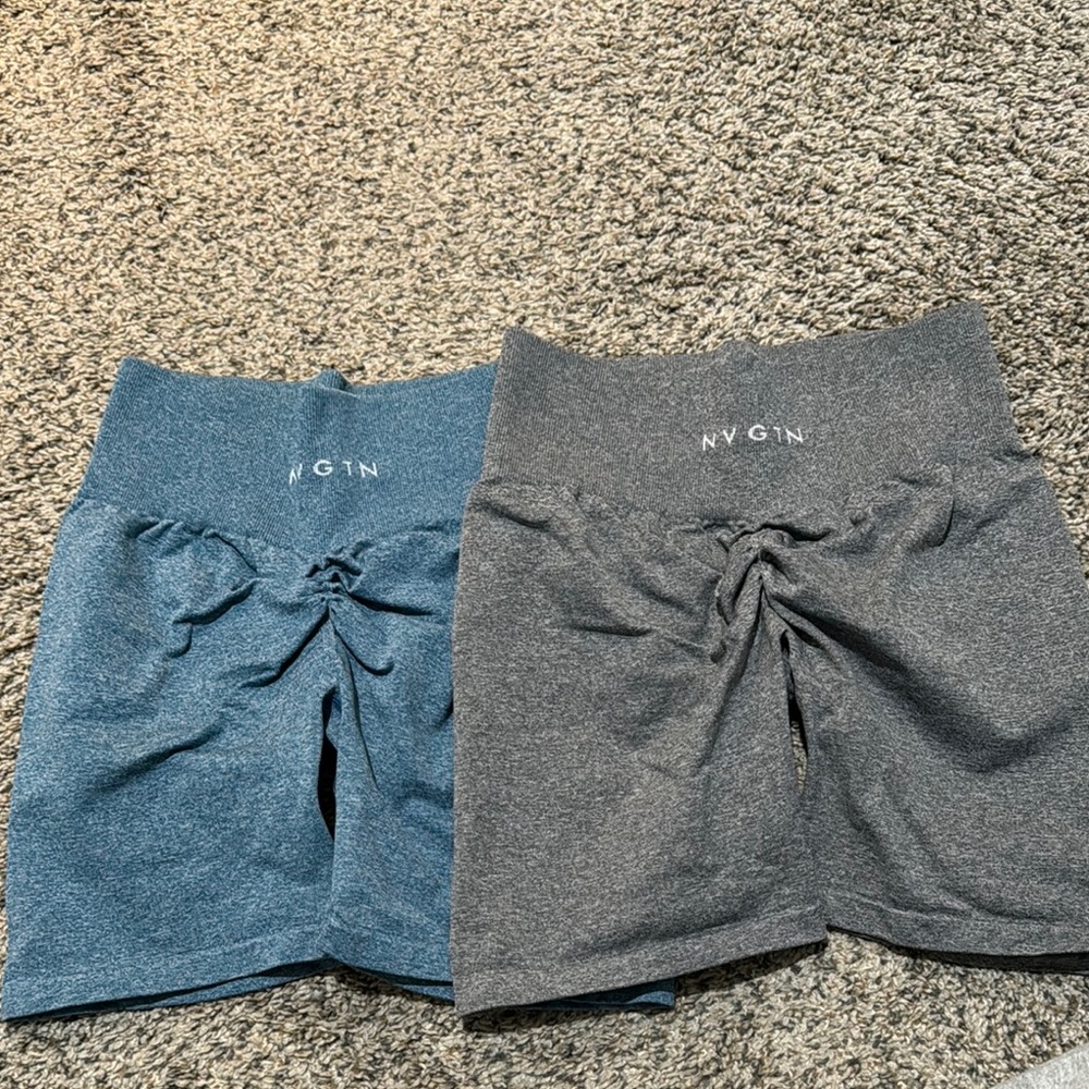 NVGTN scrunch shorts size medium